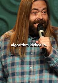 can the algorithms PLEASE just leave us alone?! @Gabriel Rutledge  #drybarcomedy #gabrielrutledge #standupcomedy #amazon #algorithm