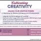 WOWSA - Cultivating Creativity event image