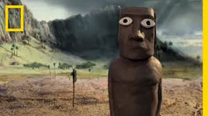 Rond 300 na christus vestigde zich hier een samenleving van polynesische oorsprong die. Die Riesigen Steinfiguren Der Osterinsel National Geographic