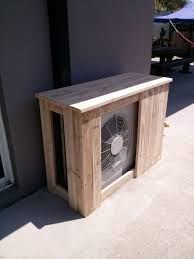 Air Conditioner Cover By David Pompe A Chaleur Cache Climatiseur Amenagement Piscine