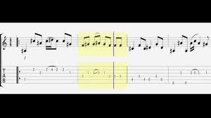 Robin Schulz Sugar Guitar Tab Intro Hd Youtube