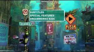 Names work years type of media description bloth: Shark Tale 2004 Dvd Menu Youtube