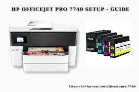 Hp officejet pro 6970 printers have a measurement of 17.5 width and 13.2 profundity (in inches), 4.7 creeps in stature and weight around 12.3 pounds. 123 Hp Com Ojpro7740 Free 123 Hp Setup 7740 Install Unboxing In 2021 Installation Hp Officejet Hp Officejet Pro