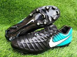Nike Tiempo Legend Vii Fg Soccer Cleat Core Black Mint Green White S Football Boots Shoe Mens Football Boots Football Boots Soccer Cleats