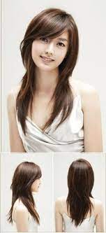 Unique hairstyles for asian women with curls. 20 Fabulous Long Layered Haircuts With Bangs Pretty Designs Long Hair Girl Layered Haircuts With Bangs Asian Hair