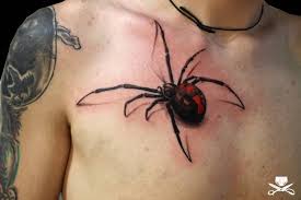 The black widow spider can often be found hanging upside down within the center of their nest as they await their prey. 25 Realistic Collection Of 3d Black Widow Tattoos Golfian Com Black Widow Tattoo Spider Tattoo Red Heart Tattoos
