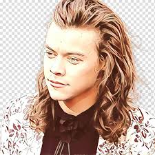 Generally speaking, harry styles's hairstyle has remained static since his rise to fame, always maintaining some sort of long hairstyle. Hair Harry Styles Singer One Direction Blond Hair Coloring Brown Hair Layered Hair Transparent Background Png Clipart Hiclipart