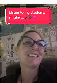 Teacher Record Students Singing Please Stay