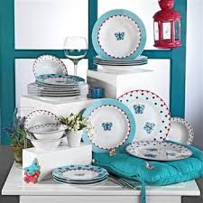 Kutahya Porselen Gozde 6 Kisilik 24 Parca 7546 Desen Yemek Takimi Decorative Plates Home Decor Home Appliances