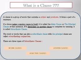 They can appear at any point in a sentence and start with signal words. Noun Clause What Is A Clause A Clause