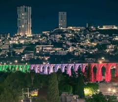 15 09 2018 Queretaro Mexico Seattle Skyline Skyline Travel