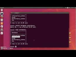 Youtube Mysql Tutorial Create