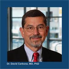 Meet Dr. David Carbone, renowned medical oncologist and lung cancer  researcher at Ohio State University. He's also a strong lung cancer  advocate and supporter of The White Ribbon Project. — The Research