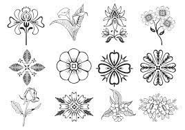 These are gorgeous flower patterns. Floral Design Elements Psd Pack Free Photoshop Brushes At Brusheezy