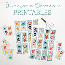 Printable Dominoes Game Yay Tinyme Blog Fun Worksheets For Kids Dominoes For Kids Domino Games