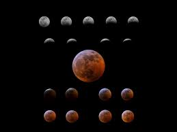 The moon will go through the earth's shadow, making it totally dark and reddish in color. Wj7ehzawg9ewfm