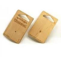 Recycled Wooden Laser Cut Custom Wood Hang Tags With Hole ...