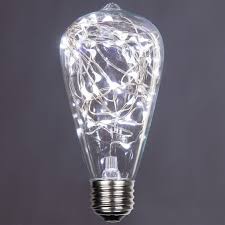 St64 Cool White Ledimagine Tm Fairy Light Bulbs