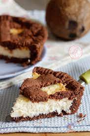 Crostata Al Cacao E Cocco Ricetta Torta Con Ricotta Veloce Ricette Dolci Ricette Idee Alimentari