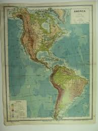 Pagină de start/hărți/hărți de perete laminate plastifiate, baghete, înrămate, magnetice, personalizate/america de sud diverta (www.diverta.ro) va ofera: Harta Veche America Harta Fizica Atlas Geografic 1924 Okazii Ro