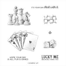 Complete online game achievements to win badges. Stampin Up Stempelset Ablosbar Game On Englisch