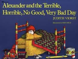 Alexander cooper spends a day (revealed to be his birthday no less) miserable as the rest of the family are reveling too much in their success to notice achievements in ignorance: Alexander And The Terrible Horrible No Good Very Bad Day Wikipedia