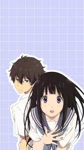 Hyouka Anime Phone Wallpaper Enjoy Gambar Anime Seni Anime Gambar