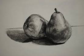 Charcoal Fruit Drawing Google Search Fruits Drawing Drawings Still Life Drawing