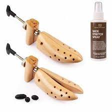 Pair Of Footfitter Premium Professional 2 Way Deluxe Shoe Stretchers With Shoe Stretch Spray Shoe Stretcher How To Stretch Shoes Professional Shoes