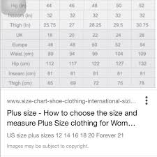 Forever 21 Size Chart Not For Sale Dresses My Posh Closet
