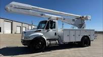 2012 International 4300 Bucket Truck 60 FT Wrking Ht Altec Boom w/MH  Allison Auto 107k miles