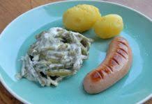 Rezept Cremige Dillfisolen Rahmfisolen Mit Wurstel Fisolen Rezepte Lebensmittel Essen