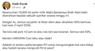 This is the official venue. Caj Parking Mbsa Naik 50 Ini Penjelasan Khalid Samad Ameno World
