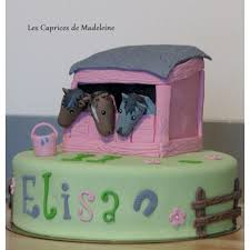 Gateau Equitation Avec Chevaux Gateau Idee Anniversaire Gateau Cheval