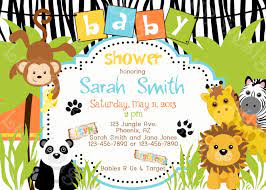 Jungle Baby Shower Invitation Printable Party Invites By Luv Etsy Plantillas De Invitacion Para Baby Shower Invitaciones Para Baby Baby Shower Invitaciones