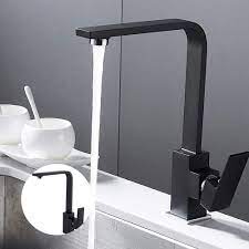 Check spelling or type a new query. Kitchen Sink Taps Mixer Modern Design Single Lever Monobloc Tap Black Swivel Spout Hot And Cold Faucet Black Buy Online In Guernsey At Guernsey Desertcart Com Productid 127312941