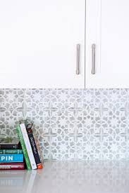 Graphic Tile Kitchen Backsplash Kitchen Tiles Backsplash Backsplash For White Cabinets Graphic Tiles