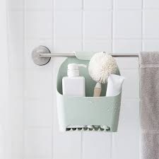 Haushalt Hangen Ablauf Tasche Bad Lagerung Bad Korb Fur Dusche Fur Shampoo Kosmetik Produkte Bathroom Storage Boxes Shower Caddy Storage Bathroom Storage