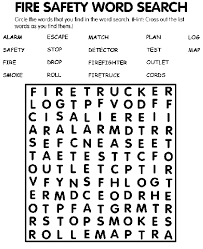 What's great is that they risk everything to save the lives of people they do not even know. Fire Safety Word Search Coloring Page Crayola Com