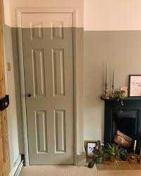 It's a nostalgic neutral that gives a room the feeling of space and respite. caroline is a writer living in new york city. Painted Sage Door Sage Green Bedroom Bedroom Green Bedroom Decor