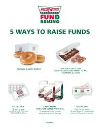 Krispy Kreme Fundraiser Order Form