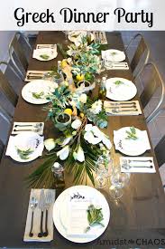 With these 15 dinner night themes and a few extra tips, you'll never be bored with you family meals again. Greek Inspired Dinner Party Part 1