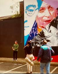 TV wall transformed into permanent installation