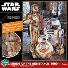 Episode v the empire strikes back and star wars ™: Star Wars Droids Of The Resistance 1000 Piece Photomosaic Jigsaw Puzzle Starwars Iamapuzzler Jigsawp Star Wars Games The Force Star Wars Star Wars Puzzles