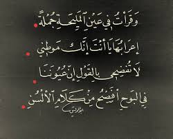 يا أنت انك موطني Beautiful Arabic Words Cool Words Morning Quotes