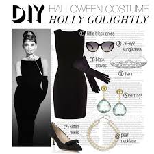It S A Very Diy Halloween Audrey Hepburn Halloween Costume Holly Golightly Costume Black Dress Halloween Costume
