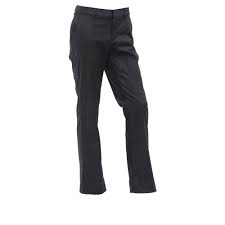 Dickies Black Poly Cotton Premium Womens Work Pants Size 6