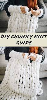 How To Make A Chunky Knit Blanket Diy Guide For Beginners Chunky Knit Blanket Diy Diy Knit Blanket Blanket Diy