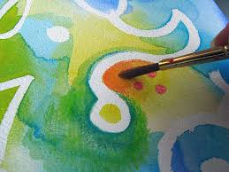 Watercolour paper is your best bet for achieving the blended. Watercolor Pencil Art Lesson Colorful Whimsical Abstract Art Tutorial Art Is Fun