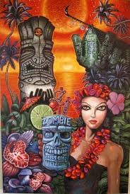 Pin By Thirsty In La On The Art Of The Cocktail Tiki Art Tiki Tattoo Tiki Lounge